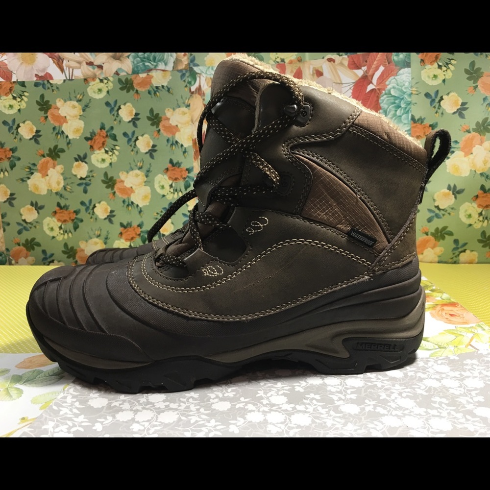 Merrell "Dark Earth" snow/hiking Boots! Si…